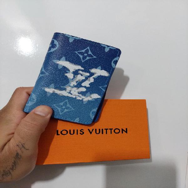 Carteira louis vuitton monogram blue 2020