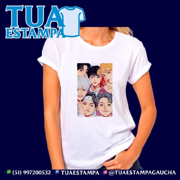 Camisetas personalizadas bts