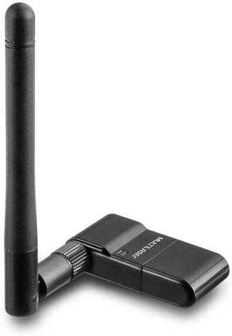 Adaptador Wireless Multilaser High Power 150Mbps Antena 3Dbi