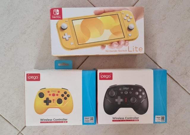 Nintendo switch lite + cartão 128 gb + jogos