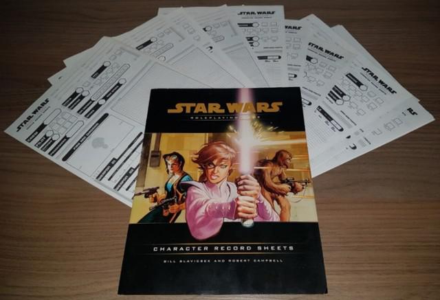 Star Wars -- D20 RPG =-- Character Record Sheets