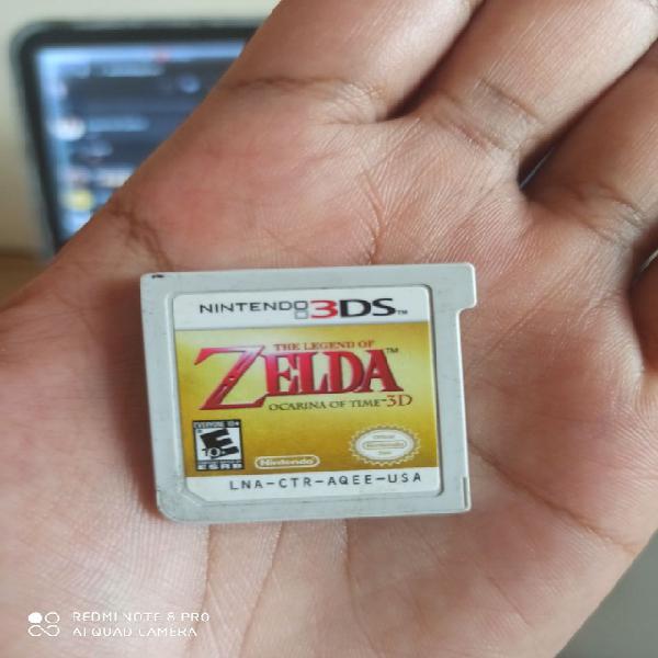 Zelda ocarina of time 3d. nintendo 3ds