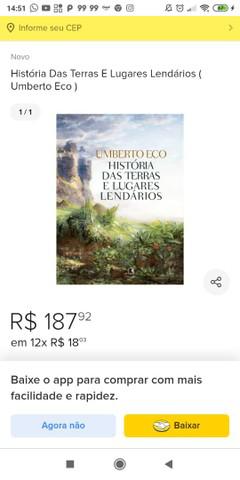 livro história das terras e lugares lendários