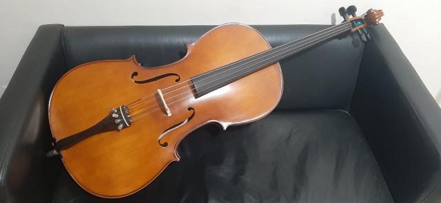 Violoncelo eagle ce300 + 4/4 + capa + arco