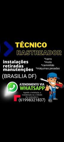 Técnico instalação rastreador veicular