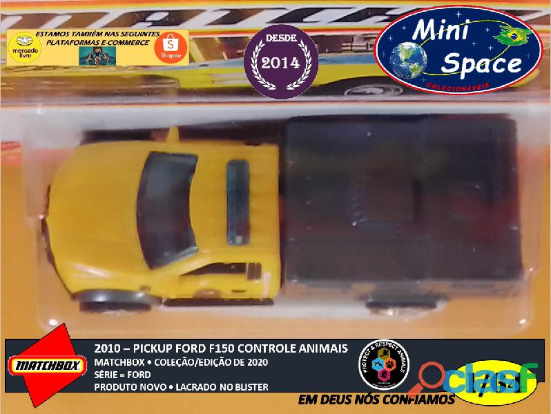 Matchbox 2010 Ford Pickup F150 Animal Control 1/64 2