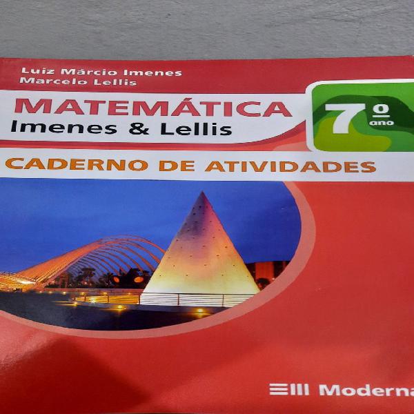 Livro matemática e caderno de atividades