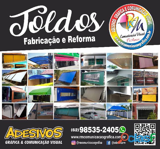 Toldos fabricação e reforma