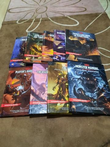 Livros de RPG D&D 5e - Novos