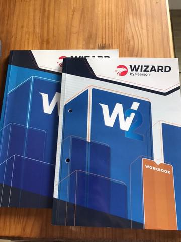 Material wizard livros w2 adulto