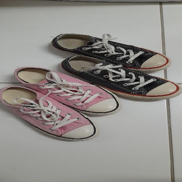 2 pares de all star original nr. 30