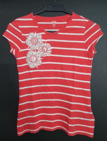 Camiseta feminina infantil tommy hilfiger