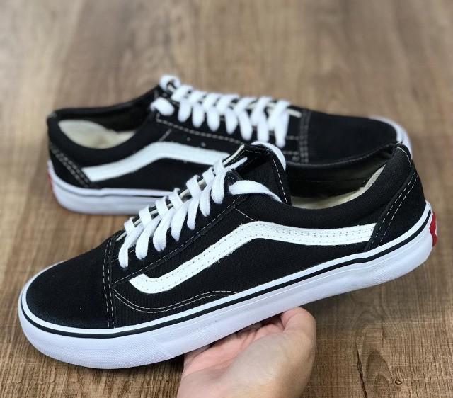 Tênis Vans Unissex Old Skool Preto Black Friday