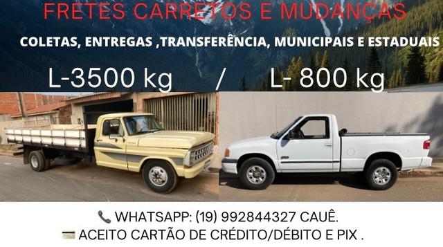 Fretes carretos e mudança