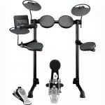 Bateria eletrônica yamaha dtx430k com 169 timbres e 10 kits