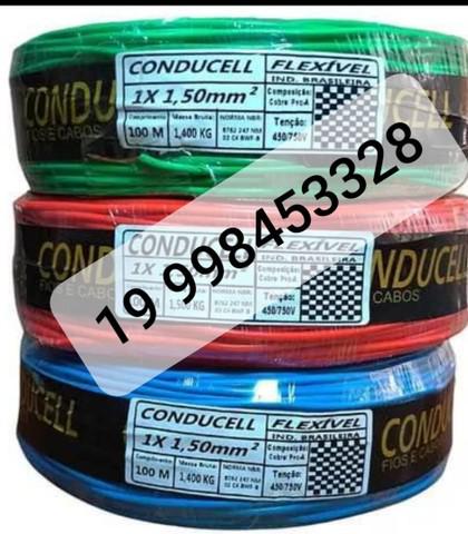 Fio cabo flexivel 1,5mm ao 16mm conducell