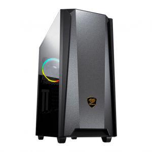 Gabinete Gamer Cougar MX660 Iron RGB Lateral Vidro Temp