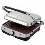 Grill Elétrico Panini Bioceramic Oster Ckstpa4881 Inox -