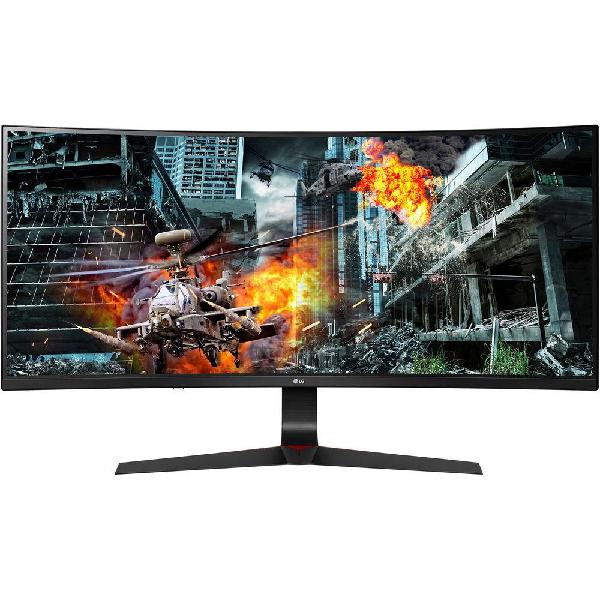 Monitor Gamer LG 34' IPS, Curvo Ultra Wide, 144 Hz, Full HD,