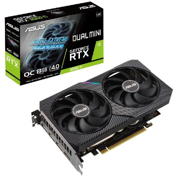 Placa de Vídeo Asus Dual NVIDIA GeForce RTX 3060 TI O8G