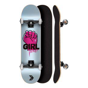 Skate montado profissional cisco feminino power 8.0 - abec 5