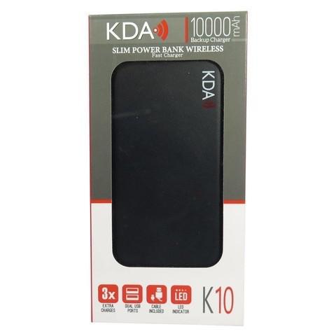 Carregador Portátil por Indução ou Cabo KDA K10