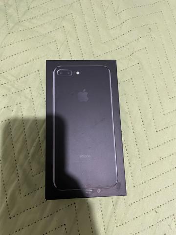 Iphone 7 plus jet black lindo!!