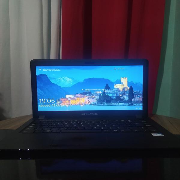 Notebook Megaware Celeron 4GB de Ram, SSD120GB