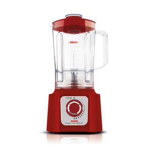 Liquidificador arno power max 1000w vermelho - 110v