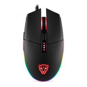 Mouse gamer motospeed v50 4000dpi rgb 6 botoes preto