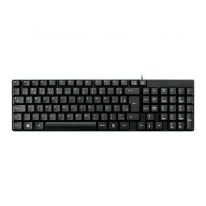 Teclado multilaser basico slim usb preto bulk