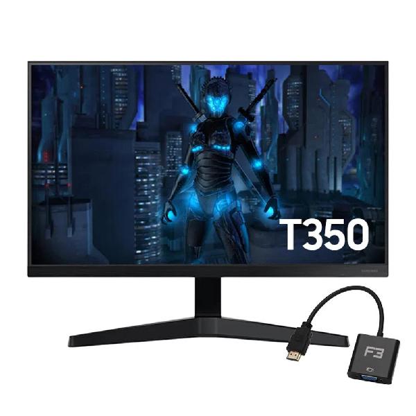 Kit monitor gamer samsung 24&#39; ips, 75 hz, full hdb + cabo