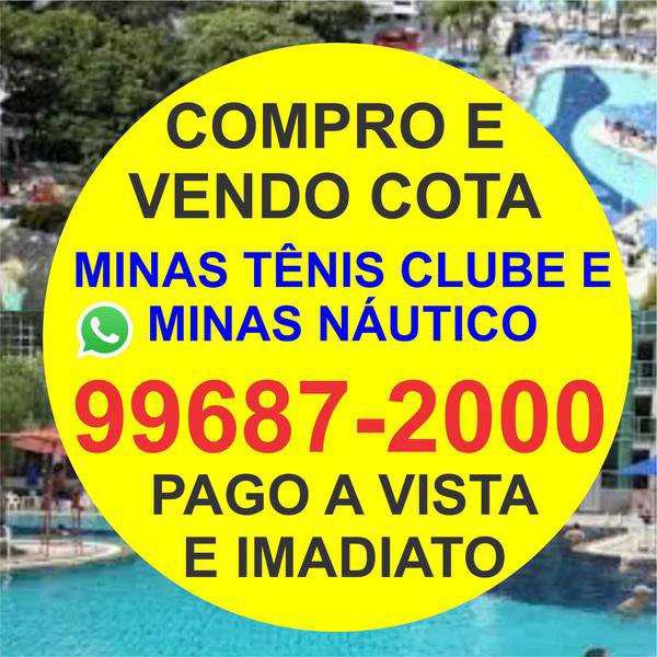 Compro cotas do minas tênis clube 9 9687-2000