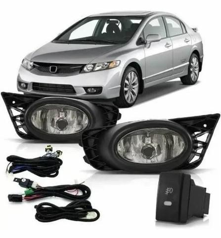 Kit farol de milha honda civic 2010