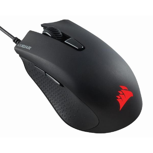 Mouse gamer corsair harpoon pro, rgb, 6 botões, 12000dpi,