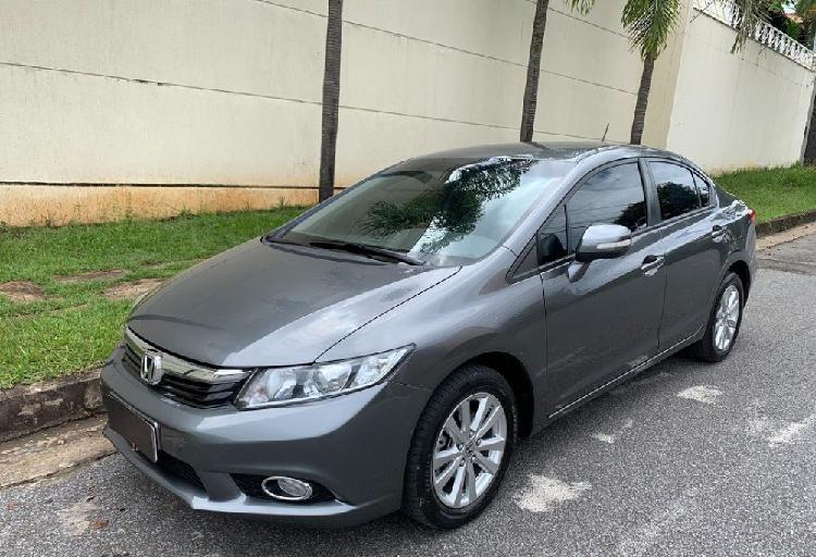 Honda Civic 2.0 LXR 2.0 70.000km 13/14 Cinza