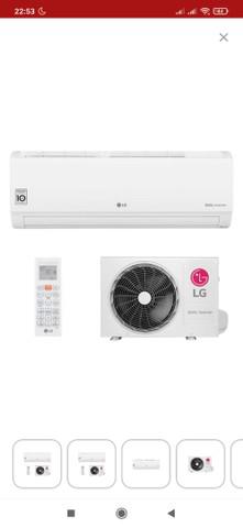 Ar condicionado novo dual inverter lg