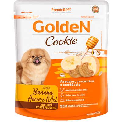 Biscoito Premier Pet Golden Cookie Banana Aveia e Mel para