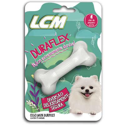 Brinquedo LCM Osso de Nylon Duraflex Branco