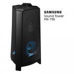 Sound Tower Samsung MX-T55 Preto com potência de 500W e som