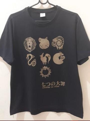 Blusa nanatsu no taizai unissex tam p