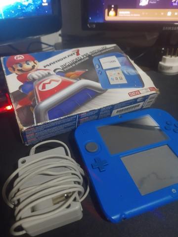 Nintendo 2DS New Super Mario Bros. 2 cor electric blue