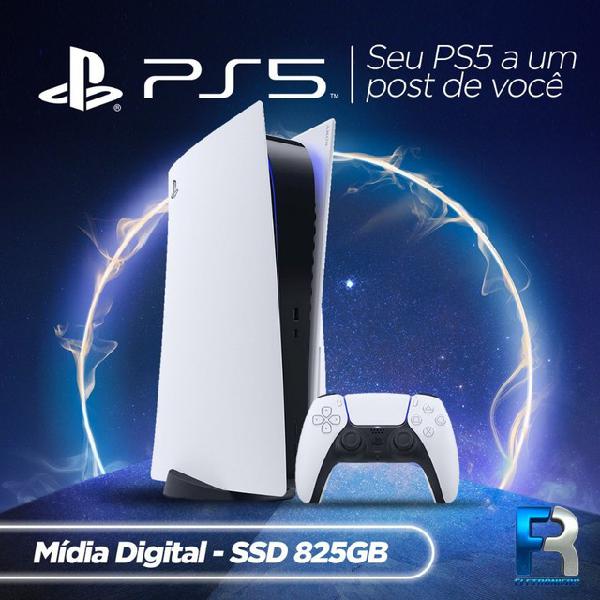 PS5 Mídia Digital e Física