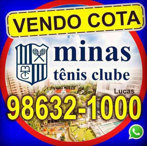 Vendo Cota do Minas Tenis Clube 9 98632-1000