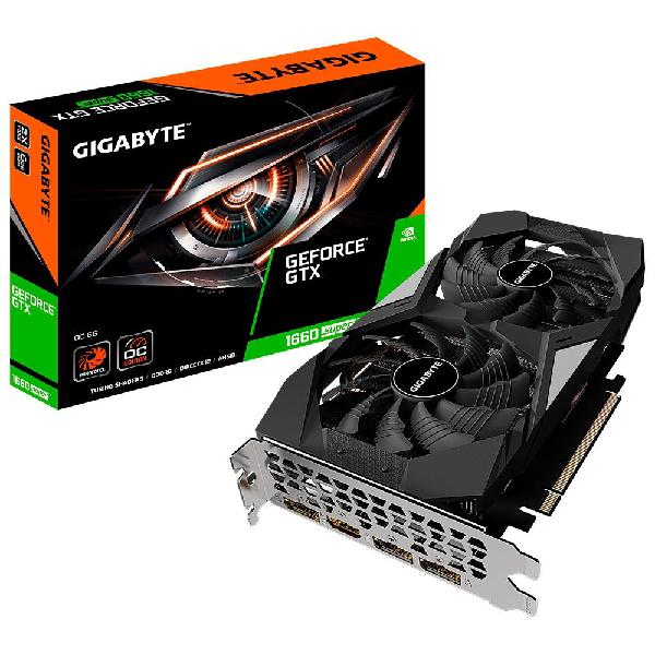 Placa de vídeo gigabyte gtx 1660 super oc nvidia geforce