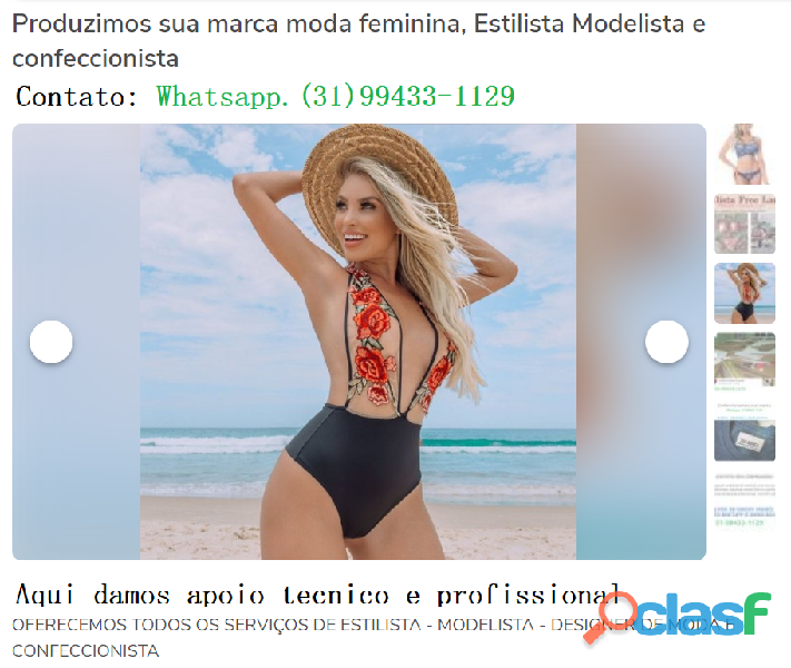 Modelista Confecção Moda feminina 6