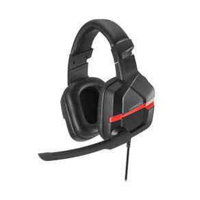 Headset gamer warrior askari p2 stereo pc vermelho ph293