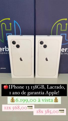 Iphone 13 128gb - 18x no cartão!