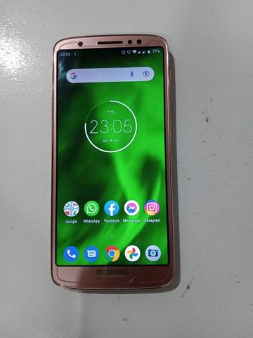 Moto g6 64gb ram 4gb camera 12+5 frente 8mp