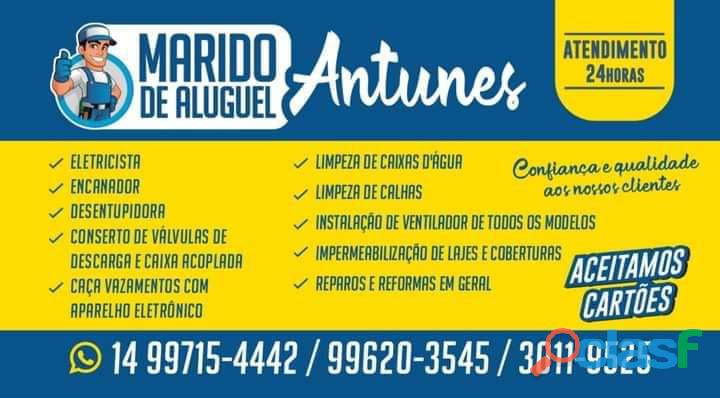 Marido de aluguel antunes bauru